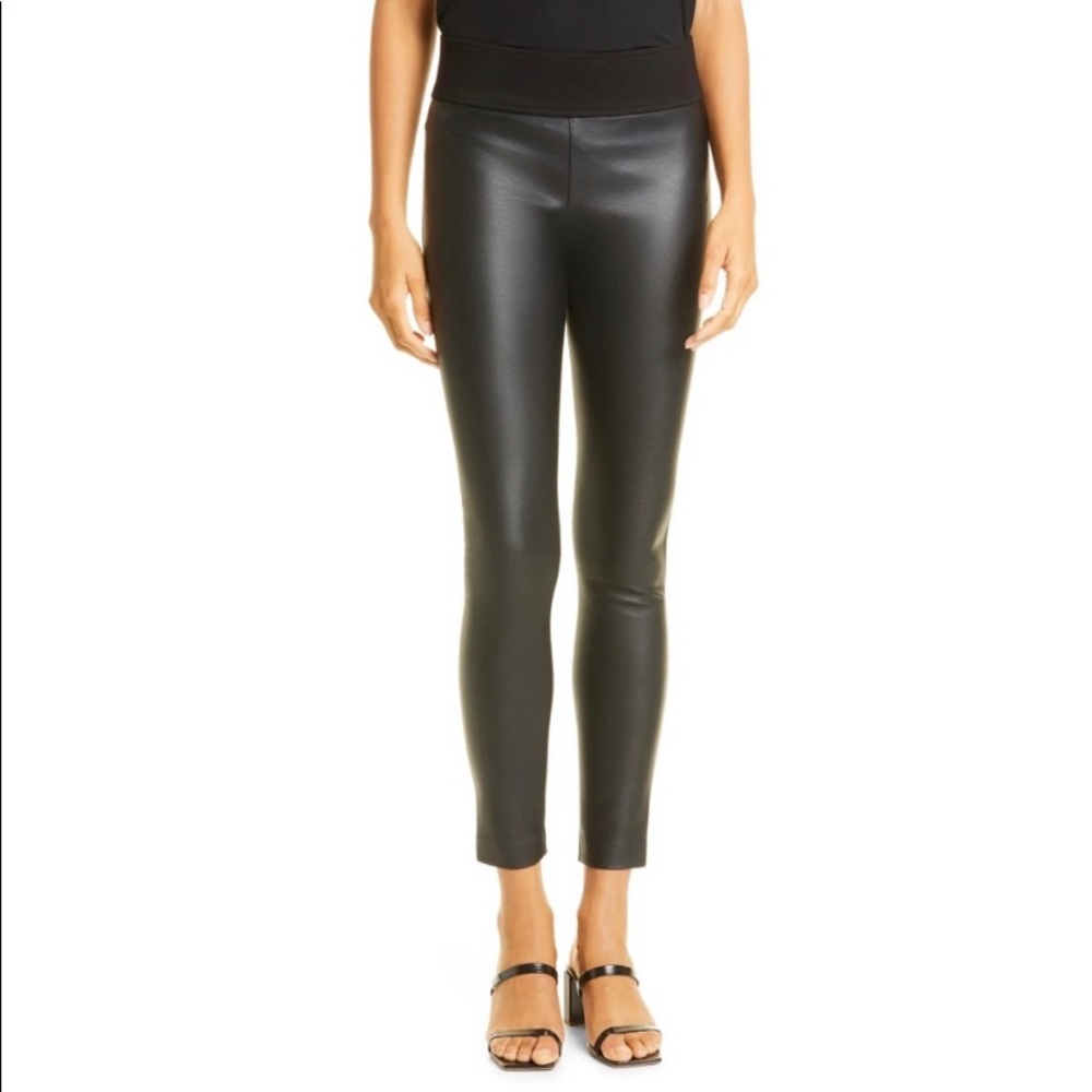 Club Monaco Tasha leather leggings